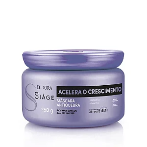 Máscara Capilar Siàge Acelera o Crescimento 250g - Eudora