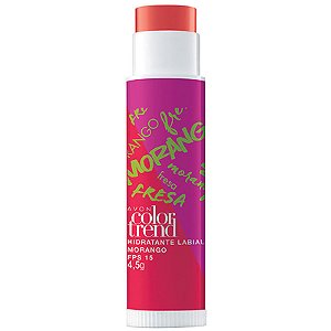 Hidratante Labial Labial Morango FPS 15 Color Trend - Avon