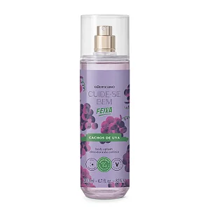 Body Splash Desodorante Colônia Cuide-se Bem Feira Cachos de Uva 200ml - O Boticário