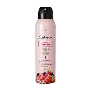 Desodorante Antitranspirante Aerossol Instance Frutas Vermelhas 150ml/90g - Eudora