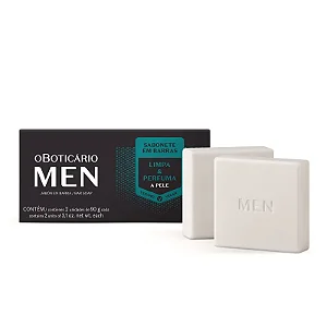Sabonete em Barra Men 2x90g cada - O Boticário