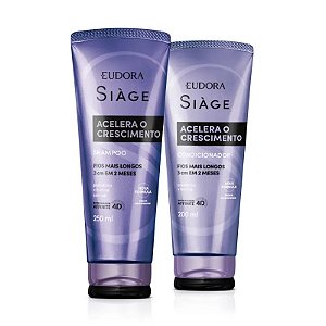 Kit Acelera o Crescimento Shampoo + Condicionador - Eudora
