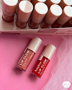 Lip Glow Cor: Eletric Red Ruby Rose 5,5g