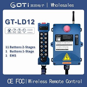 CONTROLE REMOTO INDUSTRIAL GOTI GT-LD12
