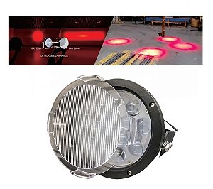 Luzes de advertência e segurança para ponte rolante - Luz redonda de LED