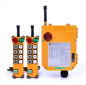 CONTROLE REMOTO TELECRANE MODELO F24-8D COM 2 TRANSMISSOR