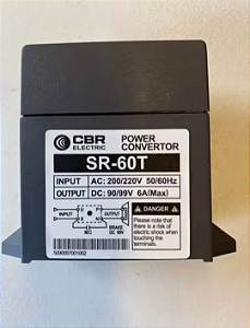 Conversor de energia retificador de freio para motor de meia onda Modelo: SR-60T 200V/220 90V/99V 6A
