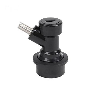 CONECTOR BALL-LOCK PRETO ESPIGAO .265" P/ LIQUIDO