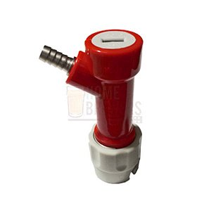 CONECTOR PIN-LOCK VERM/BRANCO ESPIGAO .265" P/ GAS (2 PINOS)