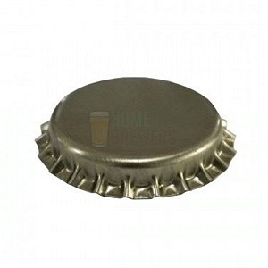 Tampinha metalica pry off dourada 26mm c/ 200g (aprox. 100 un)