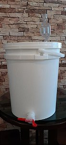 Balde Fermentador 20 Litros- Completo