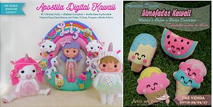 COMBO KAWAII -  Apostila Digital Kawaii + Apostila Almofadas Kawaii