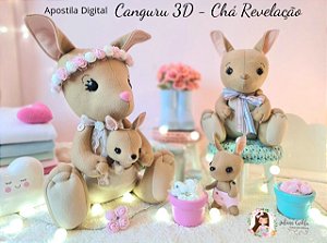 APOSTILA DIGITAL CANGURU 3D - CHÁ REVELAÇÃO - ENVIO IMEDIATO