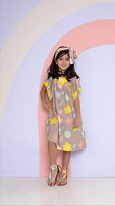 VESTIDO INFANTIL MENINA CLARA