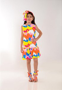 VESTIDO INFANTIL MENINA LUCIA