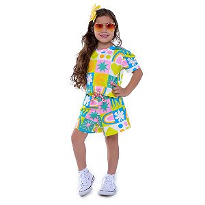 CONJUNTO INFANTIL MENINA SERENA