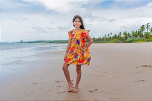 VESTIDO INFANTIL MENINA ELAINE - BODY KIDS GYN