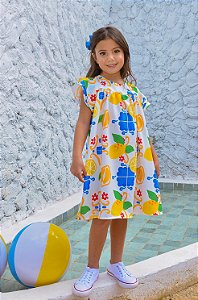 VESTIDO INFANTIL MENINA AURORA