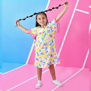 Vestido Infantil Menina Maisa