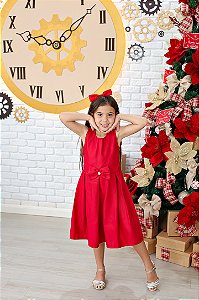 VESTIDO INFANTIL RED CHRISTMAS