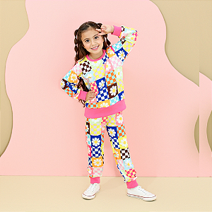 Conjunto Infantil Longo Menina Lucia