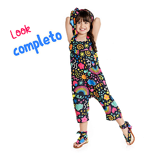 Look completo infantil feminino Vivian