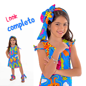 Look completo infantil feminino lia