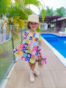 Vestido Infantil Menina Long Rafa