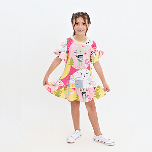 VESTIDO INFANTIL MENINA ALICIA