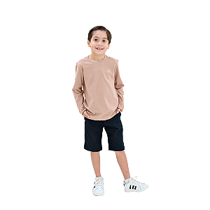 Blusa Infantil manga longa Menino Arthur