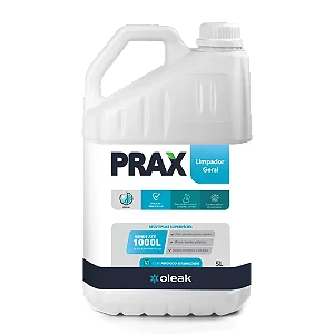 Prax Limpador Geral 5 litros rende até 1000 litros