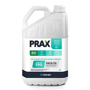 Prax Limpa Vidros 5 litros rende até 500 litros