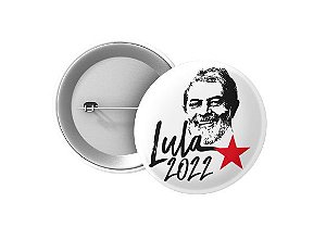 Botton Lula 2022 Rosto