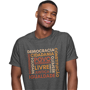 Camiseta Palavras da Democracia