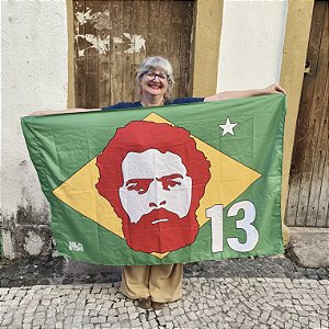 Bandeira Lula Metalúrgico 1.50m x 1.0m