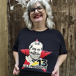 Camiseta Lula Rock Presidente
