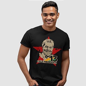 Camisa Lula Rock Presidente