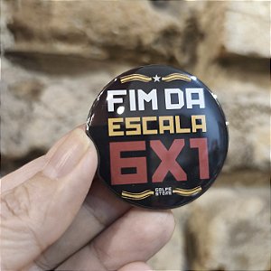 Botton FIM ESCALA 6 X 1