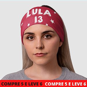 Kit bandanas Lula - Compre 5 Leve 6