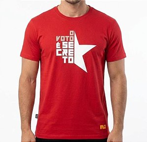 Camiseta Lula Voto Secreto