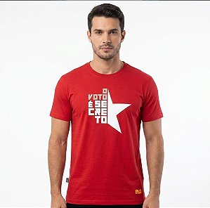 Camiseta Lula Voto Secreto