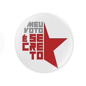 Botton Meu Voto é Secreto