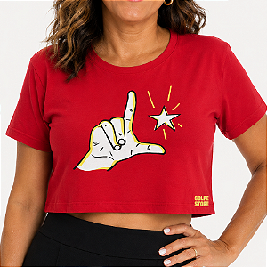 Cropped Lula Faz o L