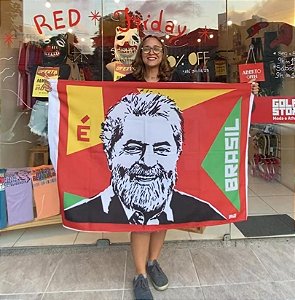 Bandeira Lula Construtivista Promo
