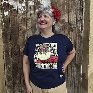 Babylook Paulo Freire Educação Libertadora