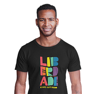 Camiseta Liberdade LGBTQIA+