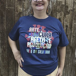 Camiseta Nise da Silveira Luta Antimanicomial