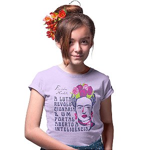 Camiseta Frida Revolução Infantil