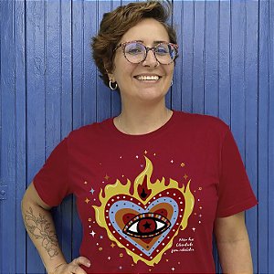 Camiseta Coração Rebeldia