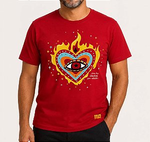 Camiseta Coração Rebeldia